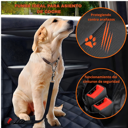 Funda para asiento de coche para mascotas