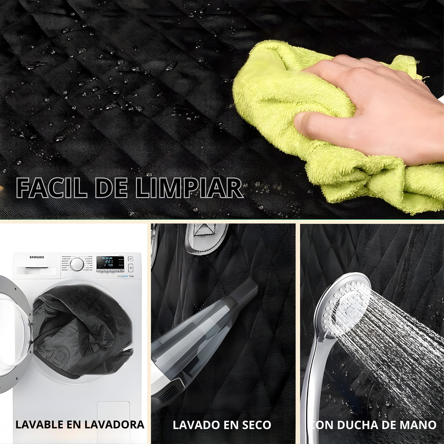 Funda para asiento de coche para mascotas